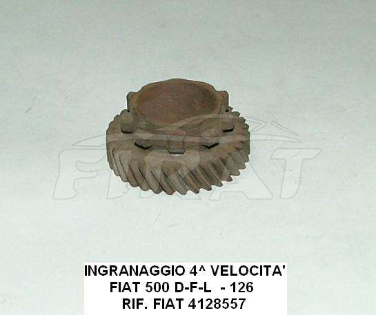 INGRANAGGIO CAMBIO FIAT 500 D-F-L 126 4^ V. 4128557